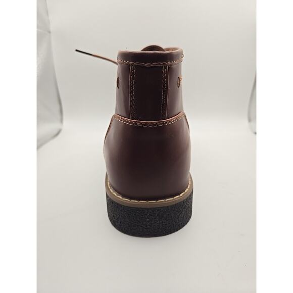 DEER STAGS Bangor Mens Lace Up Ankle Chukka Boots Leather Brown 10.5M New In Box - Picture 5 of 8